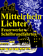 Mittelrhein Lichter � Schiffsrundfahrten und Feuerwerke