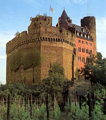 Schnburg bei Oberwesel am Rhein